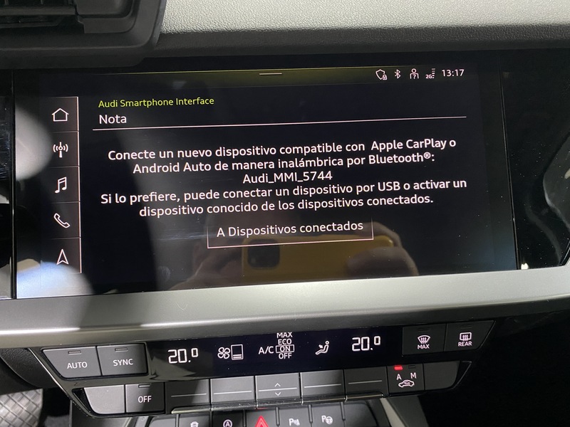AUDI A3 SPORTBACK 30 TFSI 81KW (110CV) STRONIC